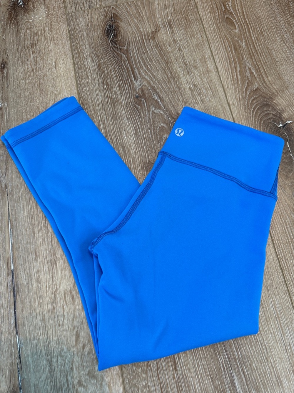 lululemon athletica Bright Blue Girls' Performance Leggings